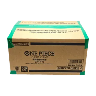 One Piece Card Game — The World's Strongest Warriors [OP-17] — Sealed Case (JP)