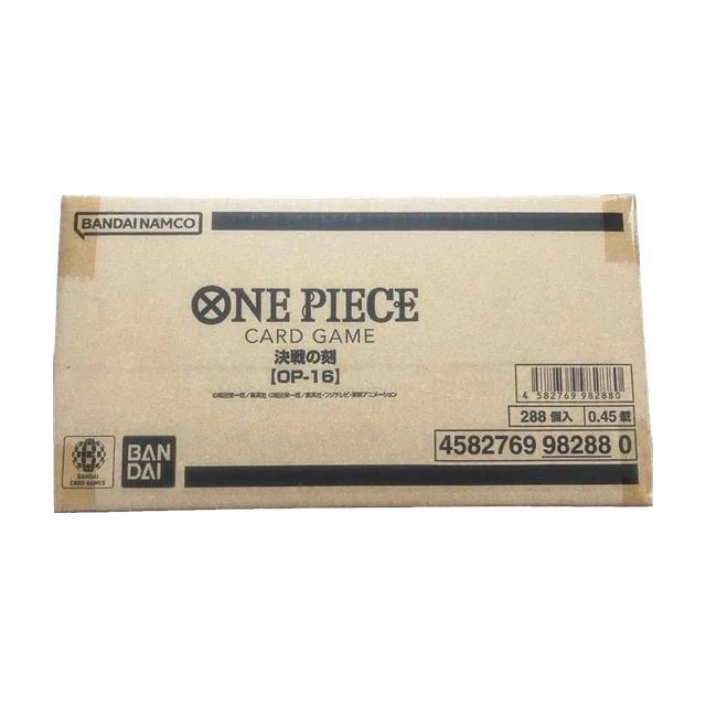 One Piece Card Game — The Time of Battle [OP-16] — Sealed Case (Jepang)