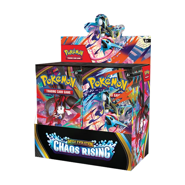 Pokémon TCG — Mega Evolution—Chaos Rising [ME04] — Booster Display Box (Inggris)